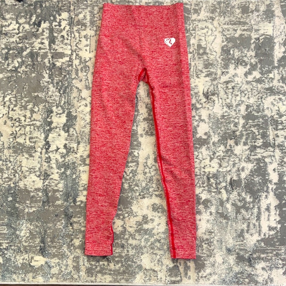 Red marl women’s best legging